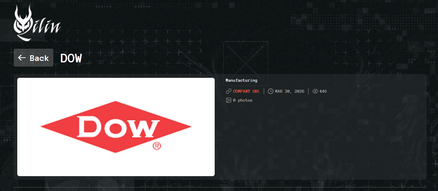 Featured image for Qilin Ransomware - Allegedly Breaches Dow Inc. Amid Claims
