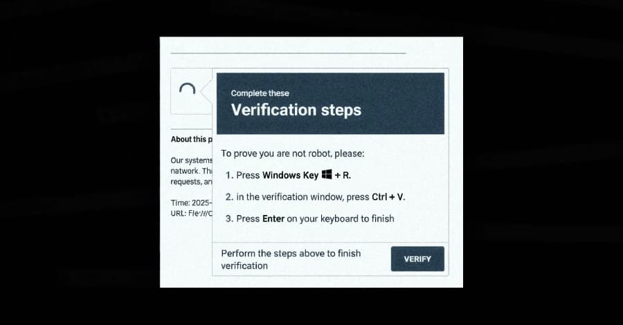 Featured image for DeepLoad Malware - ClickFix Tactic Steals Browser Credentials